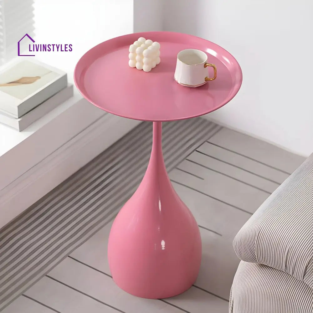 Eleanor Metal Side Table for Living Room