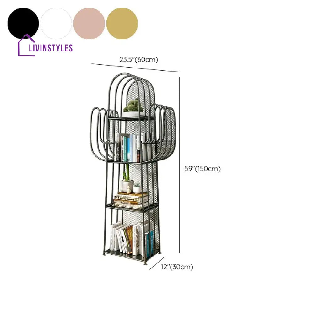 Elena Stainless Steel Storage Shelves | Bookshelves