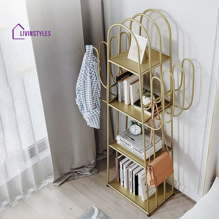 Elena Stainless Steel Storage Shelves | Bookshelves