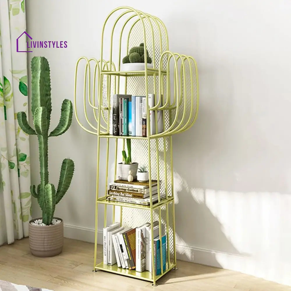 Elena Stainless Steel Storage Shelves | Bookshelves