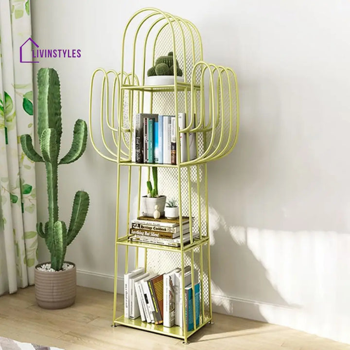 Elena Stainless Steel Storage Shelves | Bookshelves