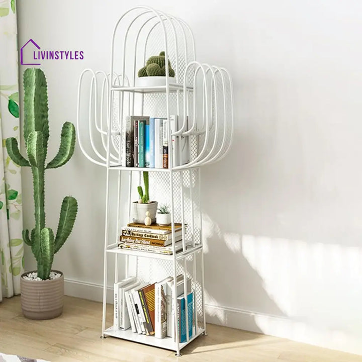 Elena Stainless Steel Storage Shelves | Bookshelves