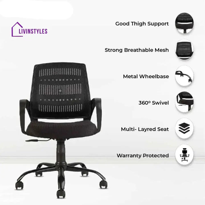 Elevate Executive Mesh Office and Study Chair