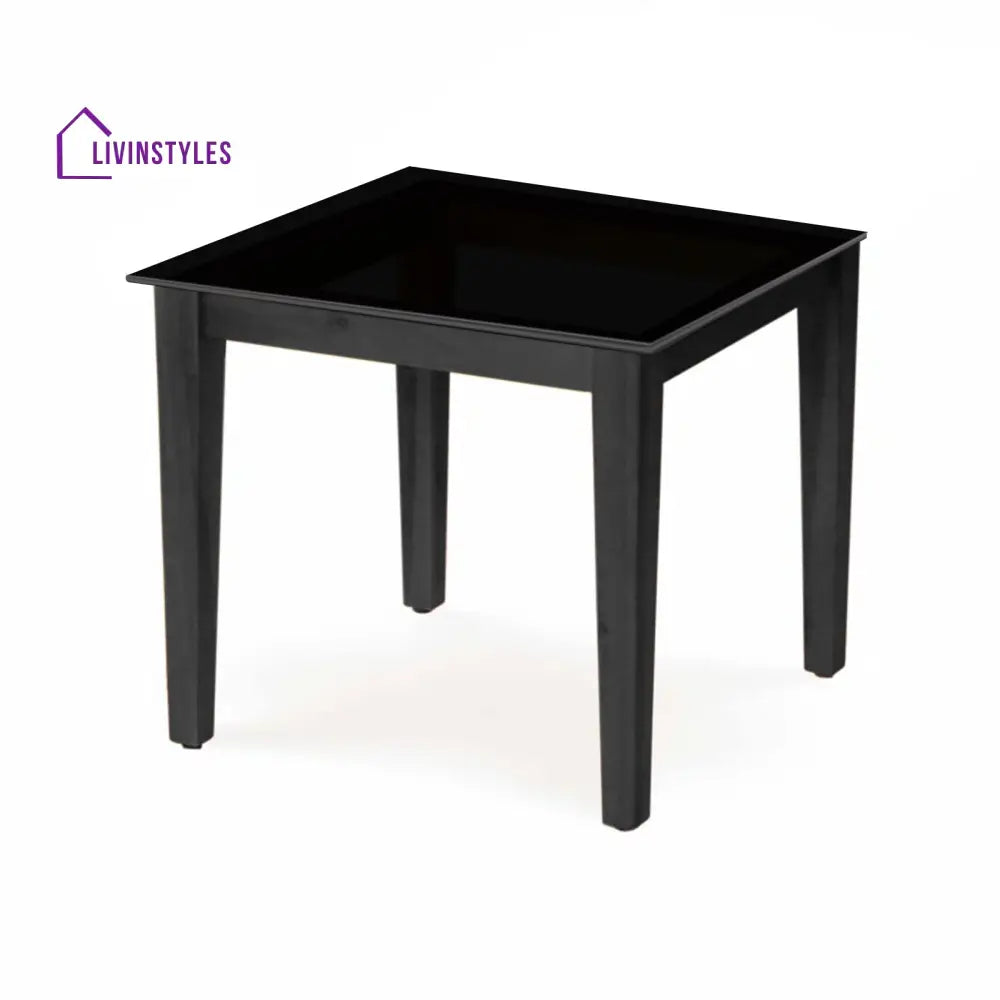 Elicia Outdoor Patio Seating Set 2 Chairs and 1 Table Set (Black) Braided & Rope - Coffee Table Sets