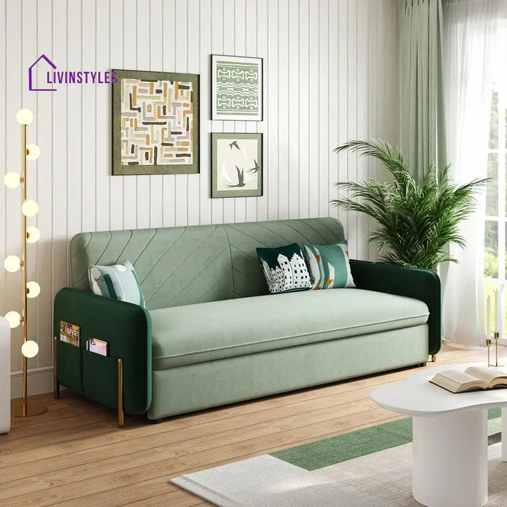 Elina Fabric Sofa Come Bed for Living Room