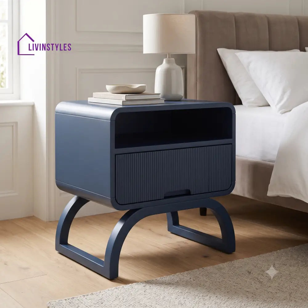 Élise Premium Solid Wood Bedside Table | Side Table for Bedroom