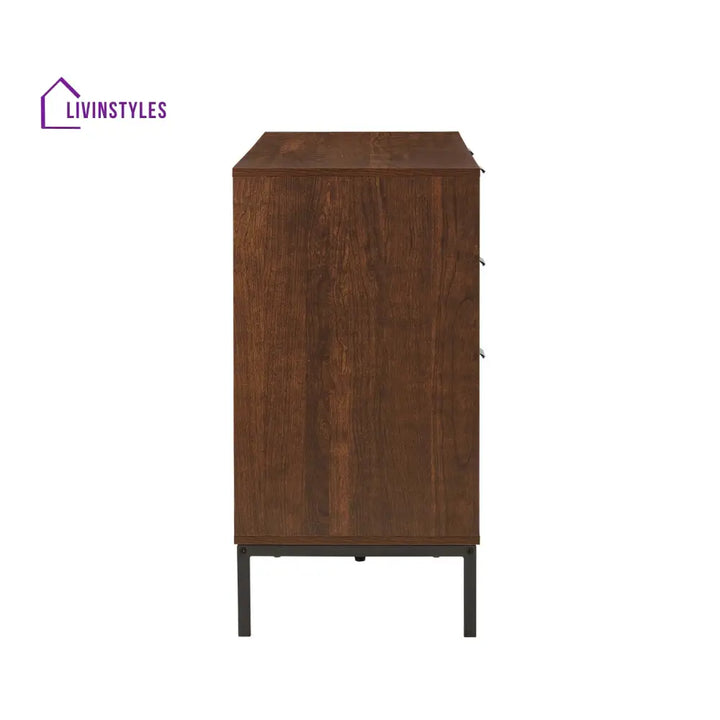 Eliseo 6 Drawer Chest - Walnut Chest of Drawers