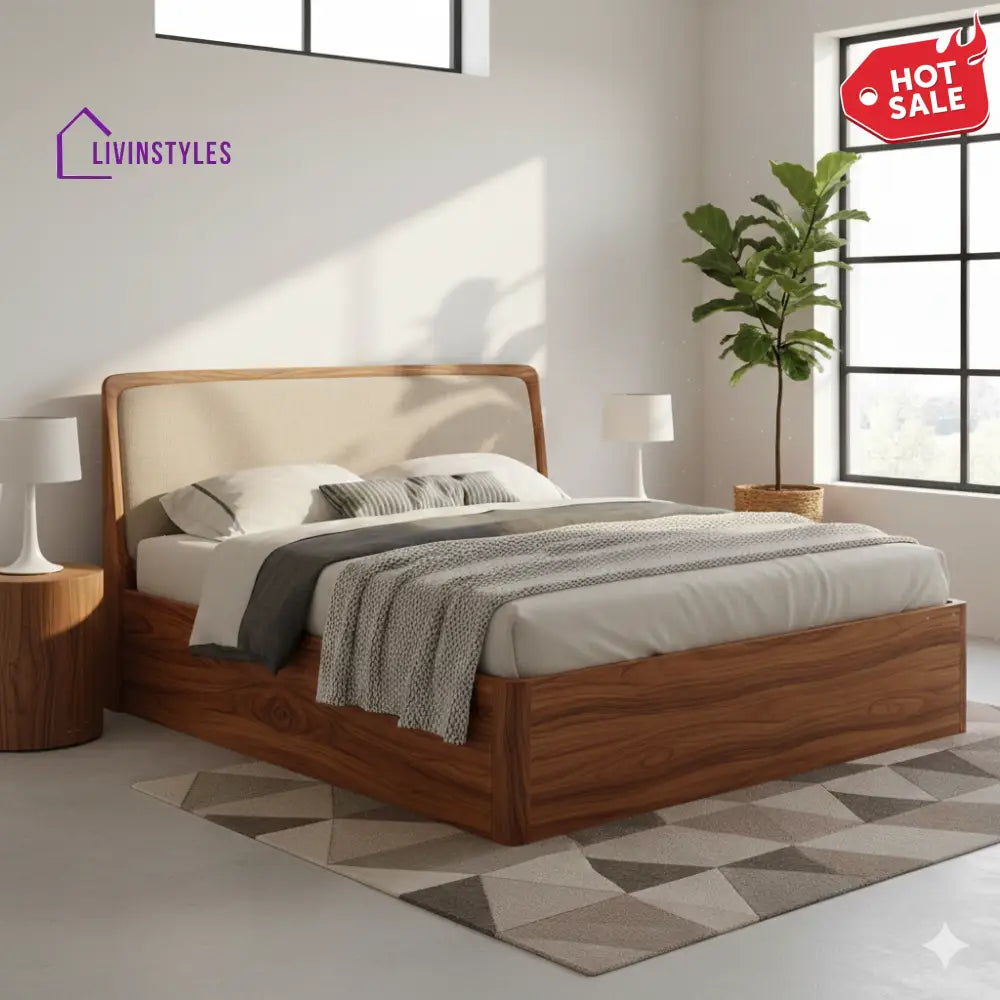 Elizabeth Premium Sheesham Wood Bed