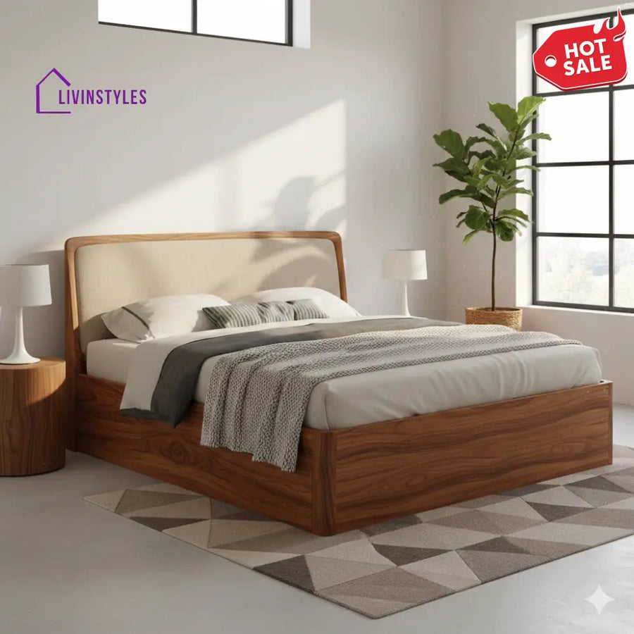 Elizabeth Premium Sheesham Wood Bed