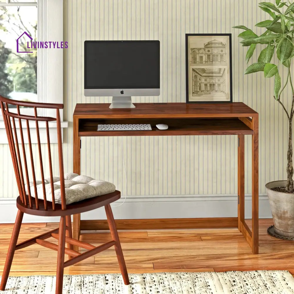 Elizaveta Solid Wood Study Table for Students