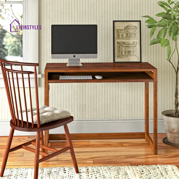 Elizaveta Solid Wood Study Table for Students