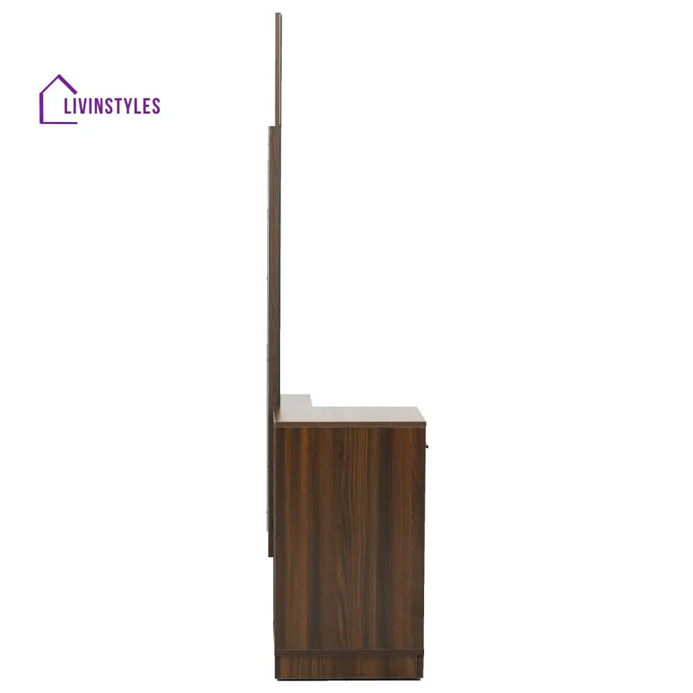 Bogdan Dresser with Mirror (Classic Walnut) Home Furniture