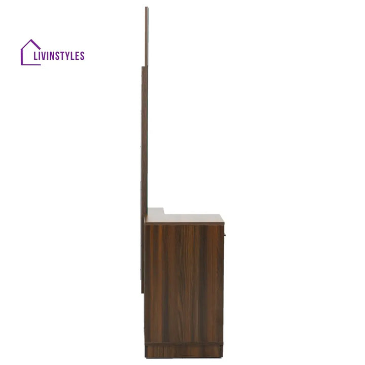 Bogdan Dresser with Mirror (Classic Walnut) Home Furniture