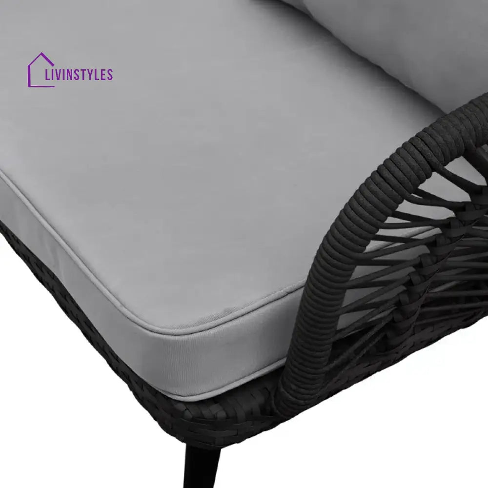 Elodia Outdoor Sofa Set 2 Seater 2 Single seater and 1 Center Table - Sofa Sets