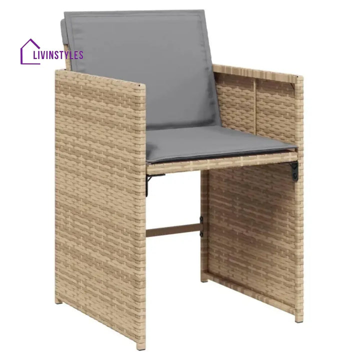 Elowen 11-Piece Outdoor Rattan Wicker Dinning Set - Dining Set