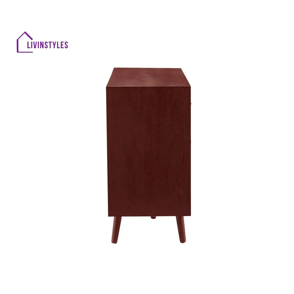 Eloy 6 Drawer Chest - Cherry Wood Chest of Drawers