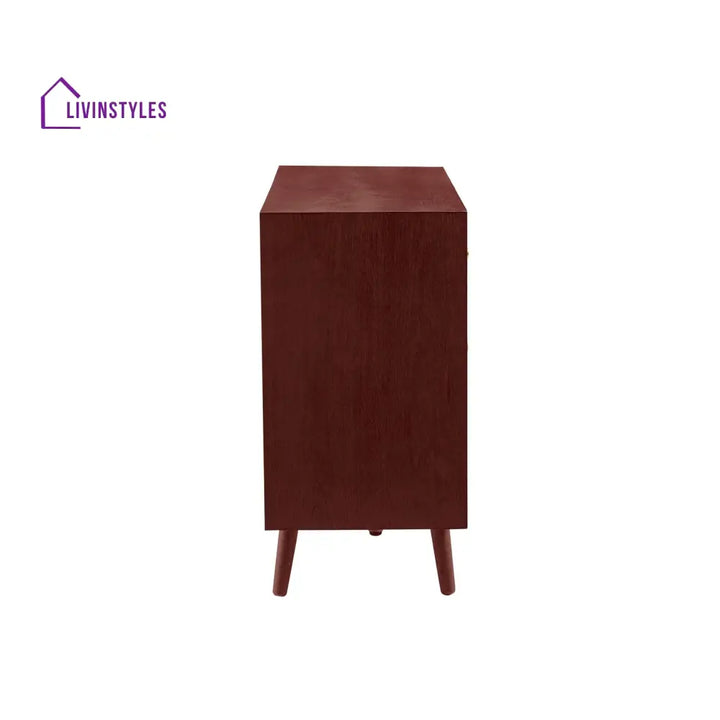 Eloy 6 Drawer Chest - Cherry Wood Chest of Drawers