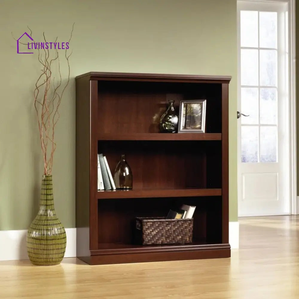 Elvira Solid Wood Bookshelves | Bookshelf for Living Room | Bedroom | Drawing Room | Study Room
