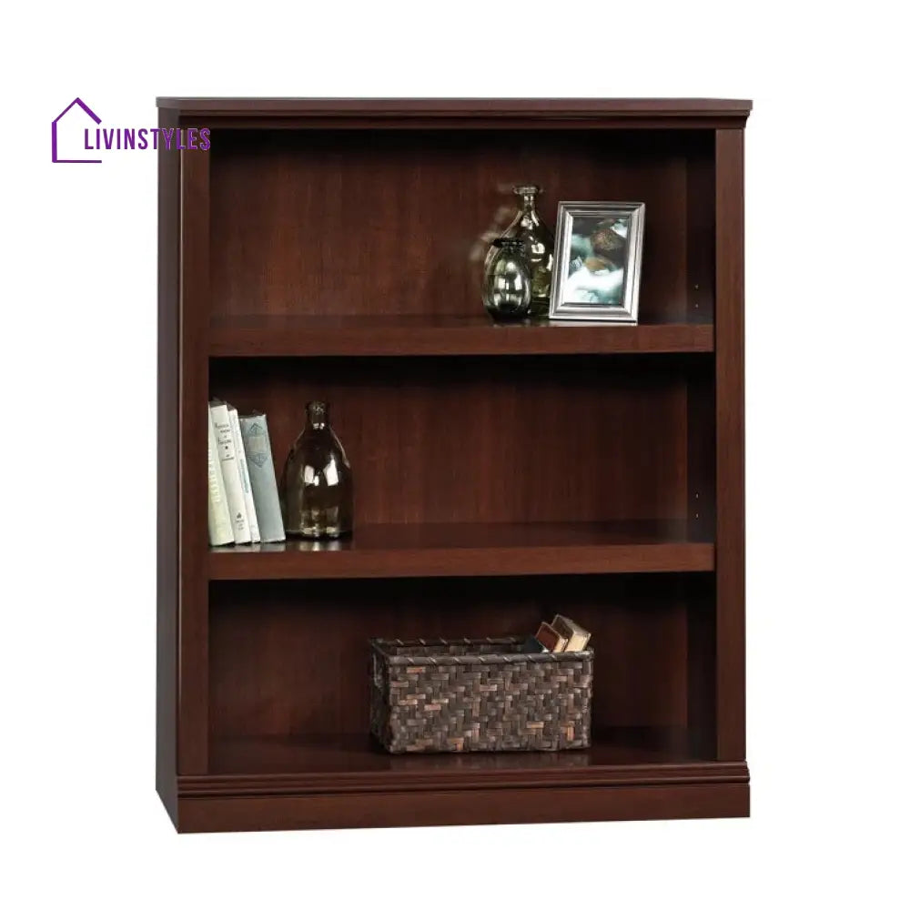 Elvira Solid Wood Bookshelves | Bookshelf for Living Room | Bedroom | Drawing Room | Study Room
