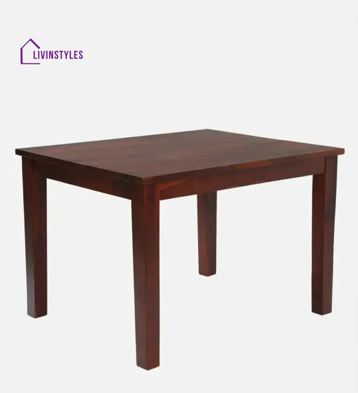 Emelyan Sheesham Wood 4 Seater Dining Set In Honey Finish Dining Set