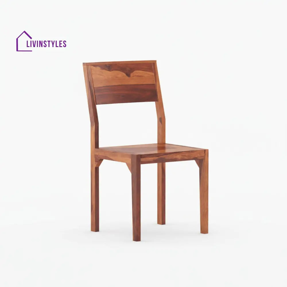 Emilia Sheesham Wood round dining table set