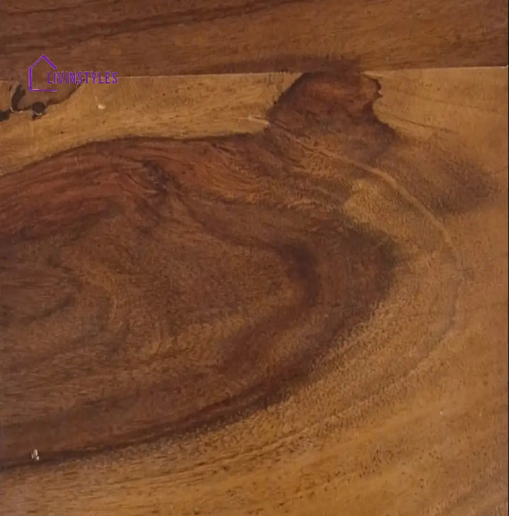 Emilia Sheesham Wood round dining table set