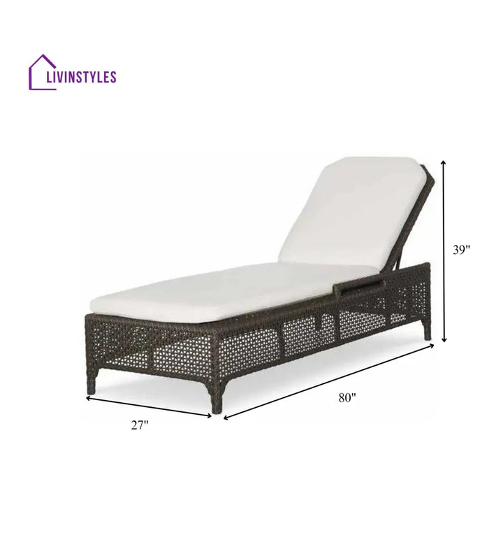 Emilio Outdoor Swimming Poolside Lounger - Loungers