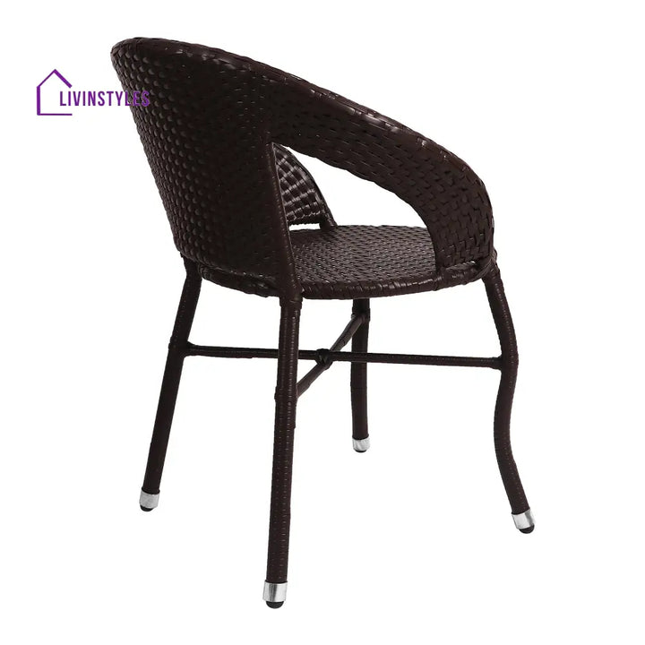 Emperor Outdoor Patio Seating Set 2 Chairs Set (Brown) - Coffee Table Sets