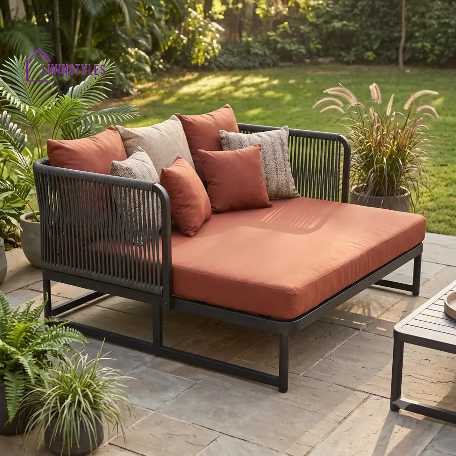 Enguerrand Outdoor Day Bed | Garden Day Bed | Outdoor Day Beds for Villa