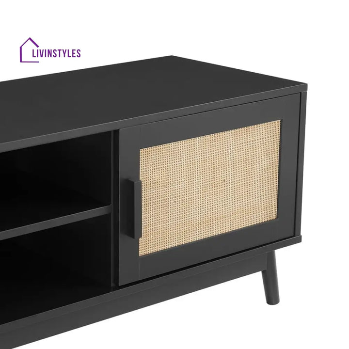 Ernesto TV Unit for TVs up to 60’’- Black - TV Unit