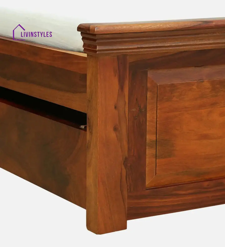 Kanishka Solid Wood Storage Beds With Drawer Bedroom Furniture Sets