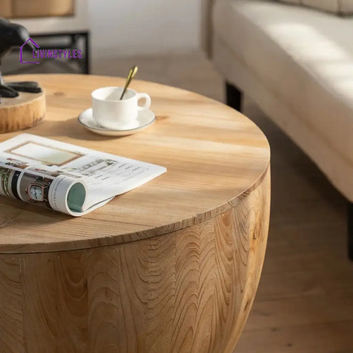 Esha Solid Wood Coffee Table for Living Room