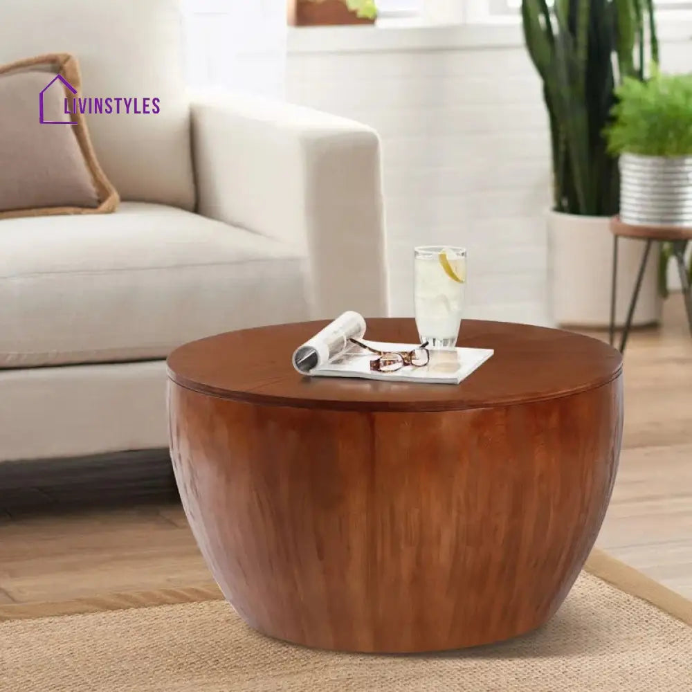 Esha Solid Wood Coffee Table for Living Room