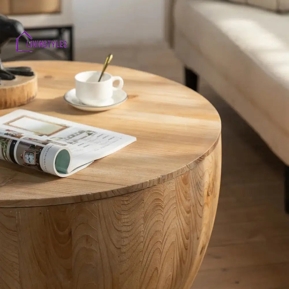 Esha Solid Wood Coffee Table for Living Room