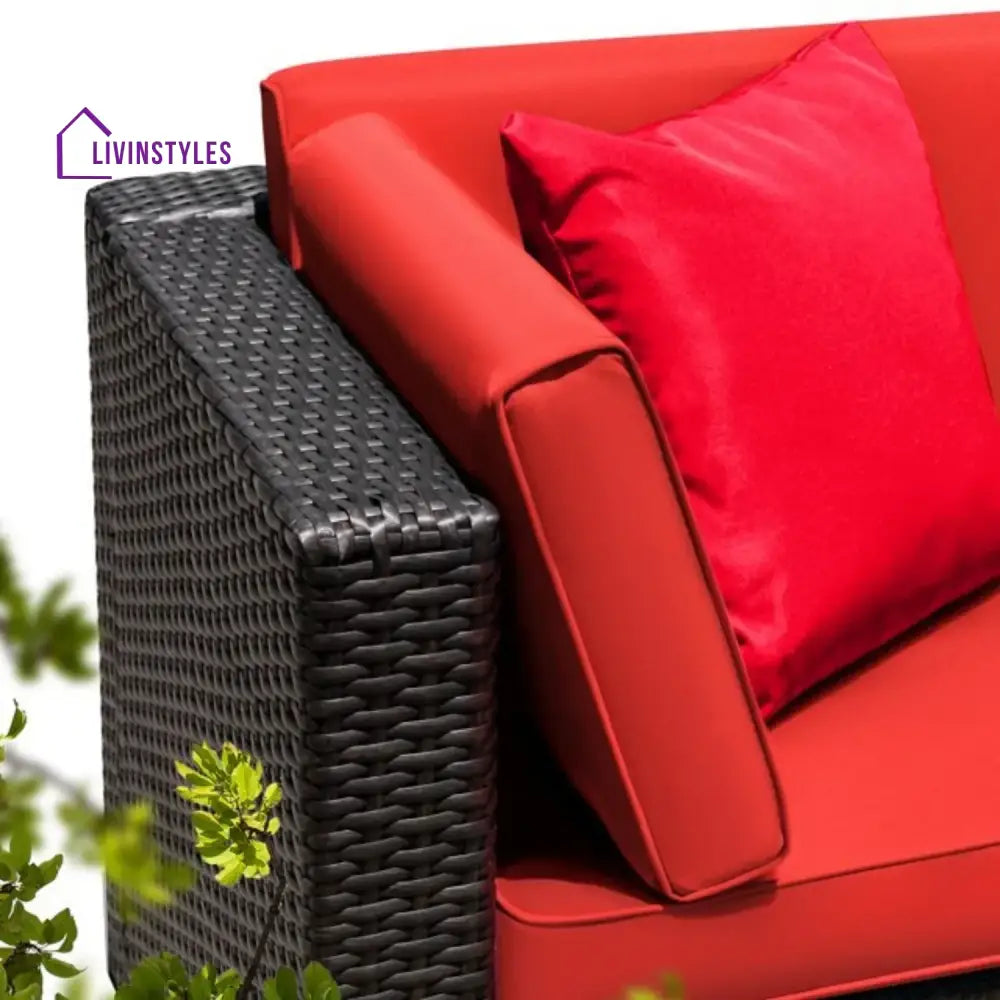 Eshanvi Outdoor All-Weather Rattan Wicker Single Seater Sofa - Sofa Set