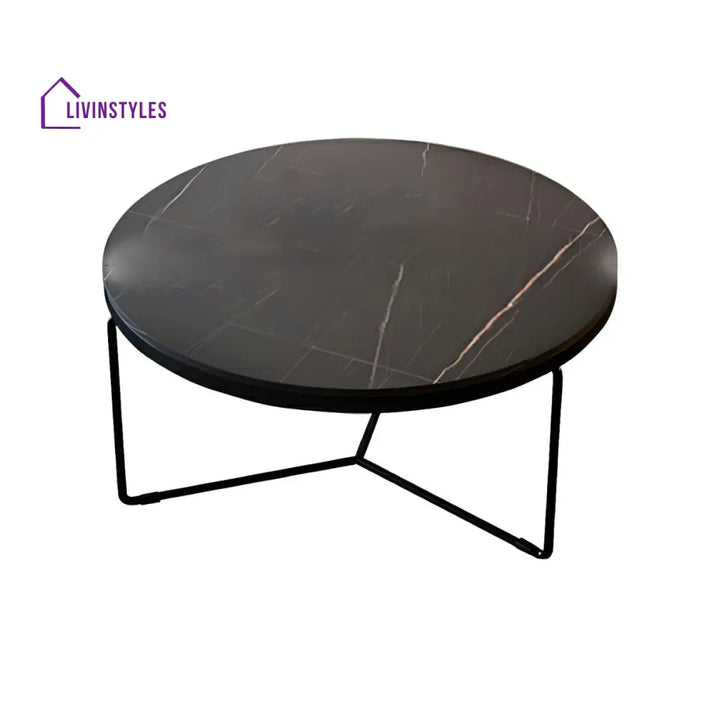 Eshika Stainless Steel Frame Coffee Table for Living Room