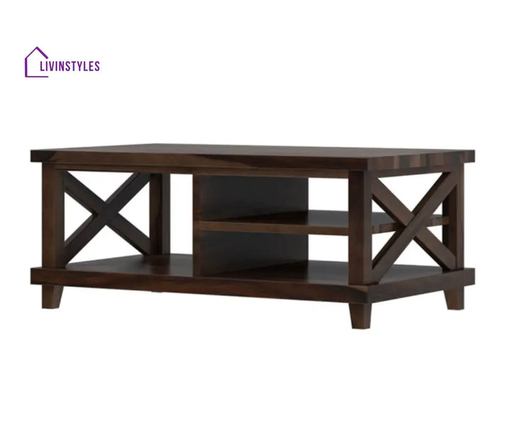 Eshita Solid Wood Coffee Table For Living Room