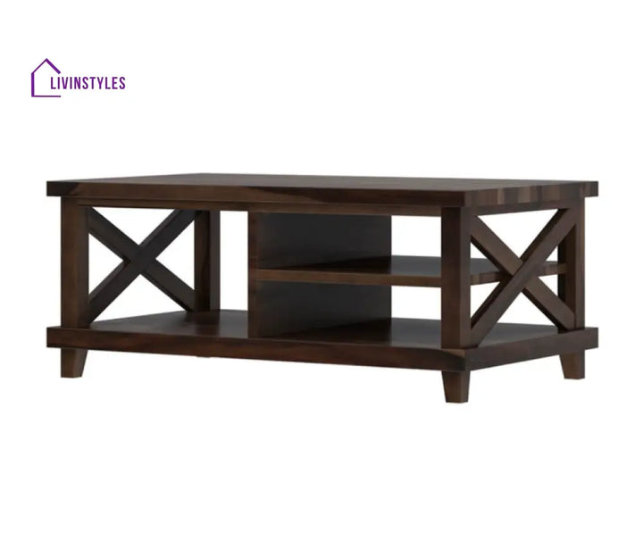 Eshita Solid Wood Coffee Table For Living Room