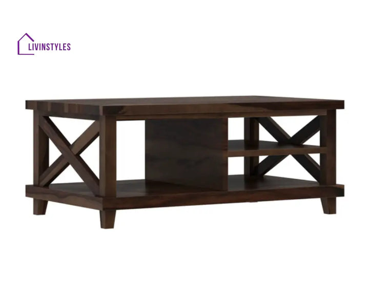 Eshita Solid Wood Coffee Table For Living Room