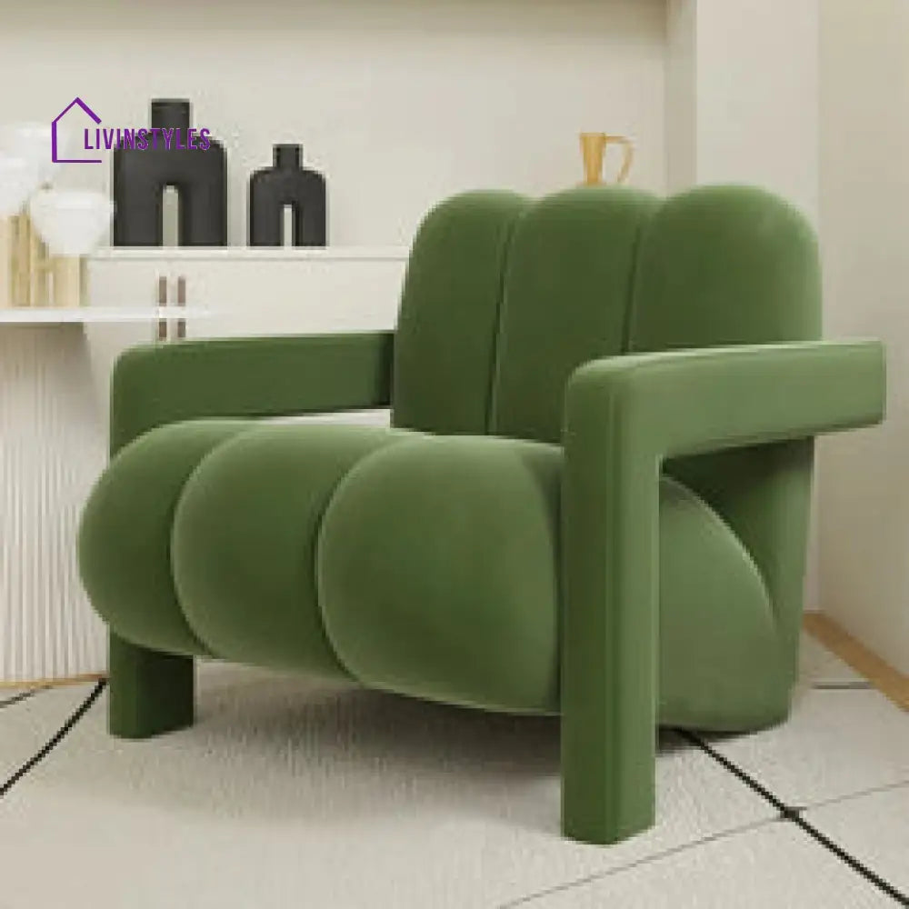 Eshwari Living Room Chair | Metal Frame