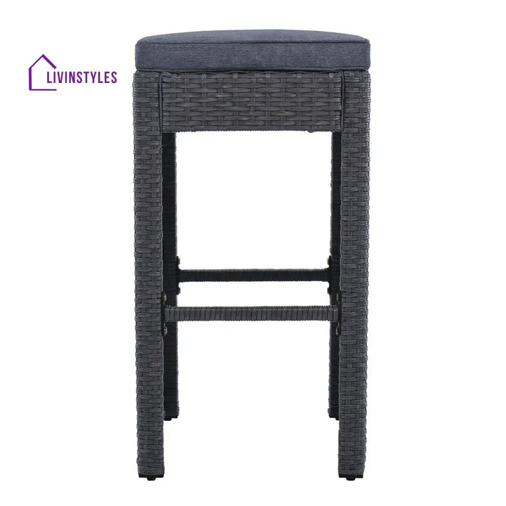 Espiritu Outdoor Bar Sets 4 Stools and 1 Table Patio Bar Set (Grey) - Bar Sets