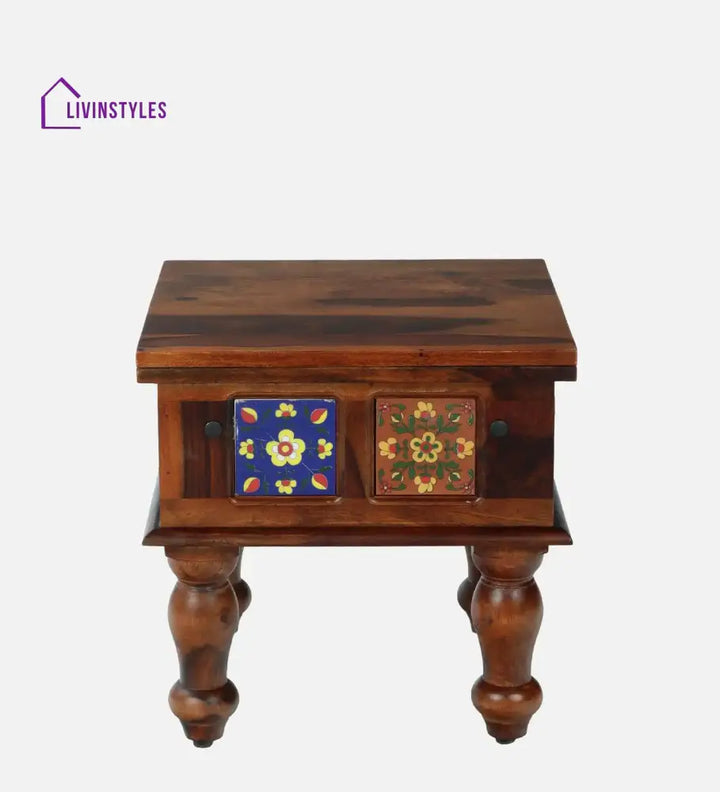 Anamika Solid Sheesham Wood Side Table Bedroom Furniture Sets