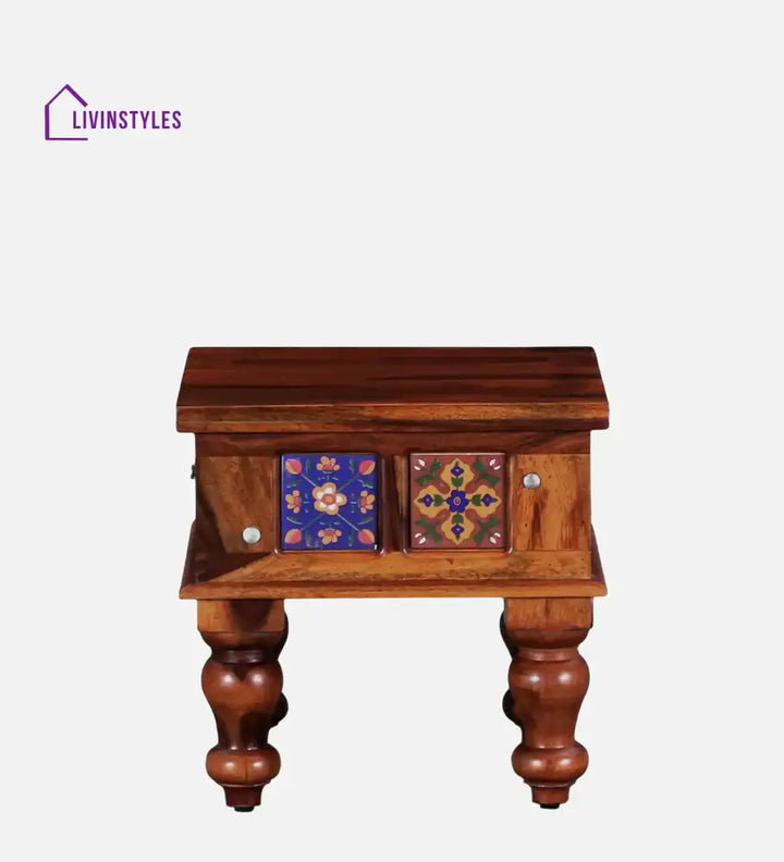 Anamika Solid Sheesham Wood Side Table Bedroom Furniture Sets