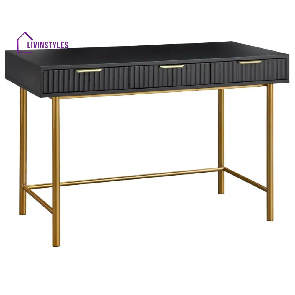 Evgenia Stainless Steel and MDF Study Table for Students