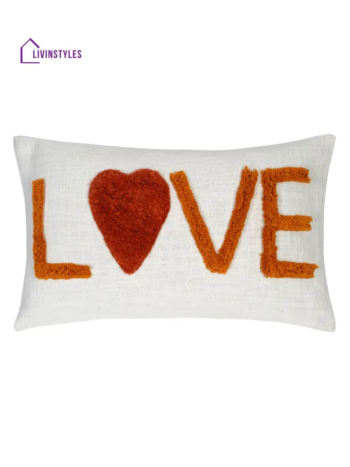 Eyda 100% Cotton Tufted Cushion Cover Set Of 2