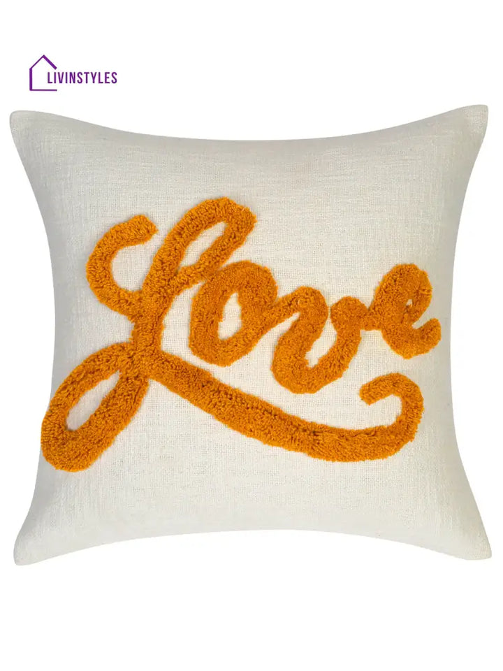 Eyda 100% Cotton Tufted Cushion Cover Set Of 2