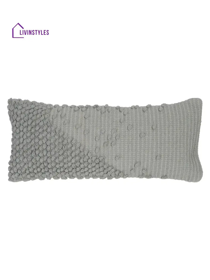 Eyda 100% Cotton Woven Designer Cushion Covers Set Of 2 12X28 Inch