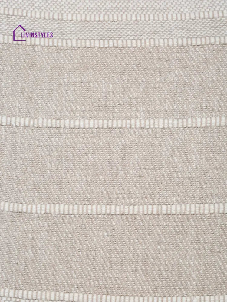 Eyda 100% Cotton Woven Sofa Cushion Covers Set Of 2 18X18 Inch