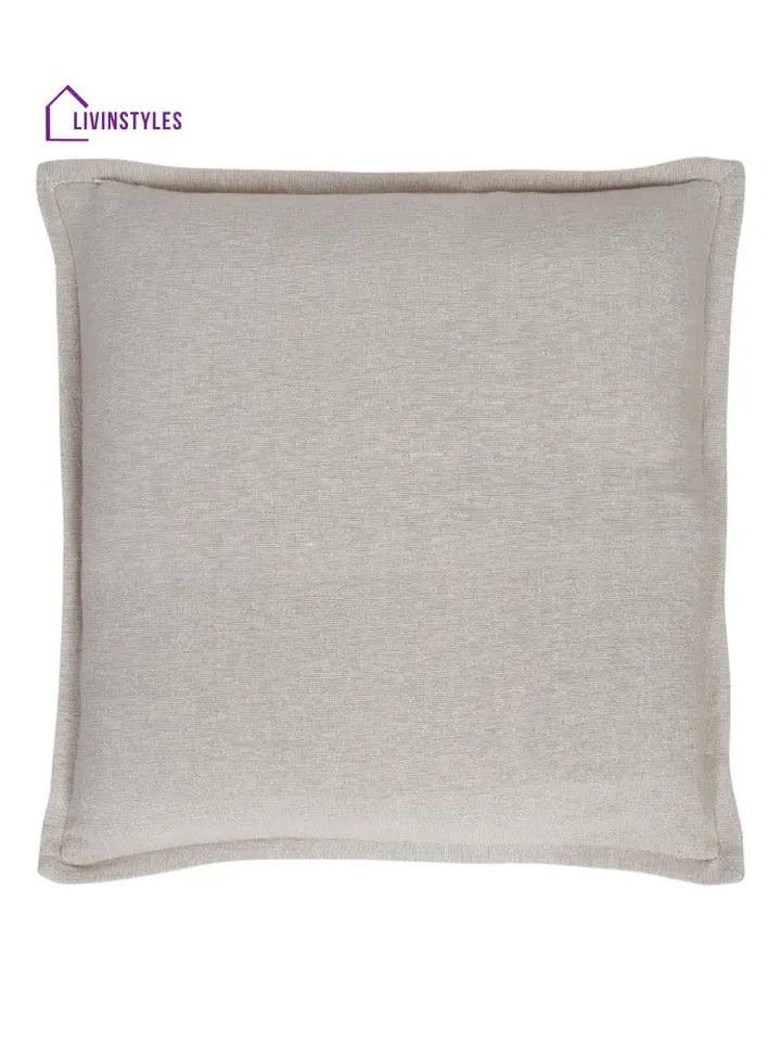 Eyda 100% Cotton Woven Sofa Cushion Covers Set Of 2- 24X24 Inch