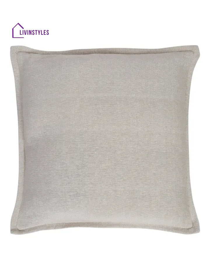 Eyda 100% Cotton Woven Sofa Cushion Covers Set Of 2- 24X24 Inch